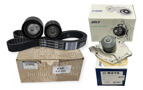 Kit Distribución Original + Bomba Dolz Megane 2 2.0 16v F4r