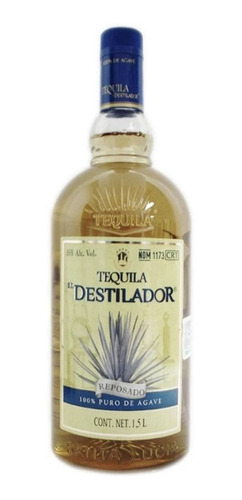Tequila  El Destilador Reposado 1.5 Litros
