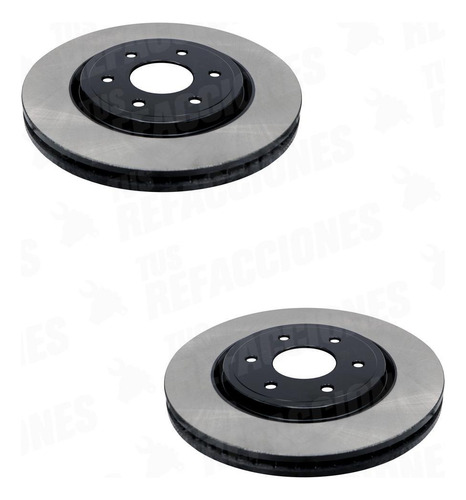 Par De Discos Delanteros Nissan Xterra 2006 2007 4.0 Trw