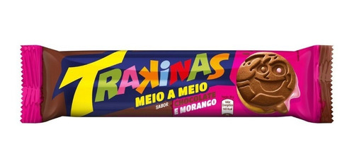 Trakinas 126g. Bolacha. Biscoito. Galletitas. Brasil.