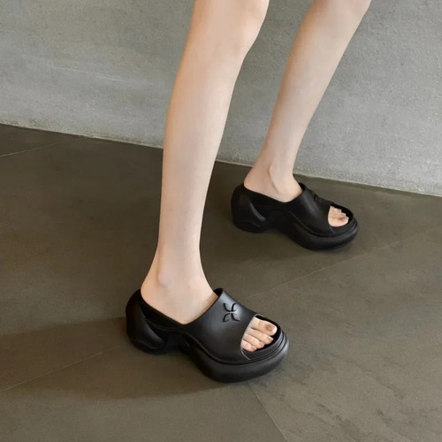 Sandalias De Playa Con Suela De Eva Para Mujer Con Punta Div