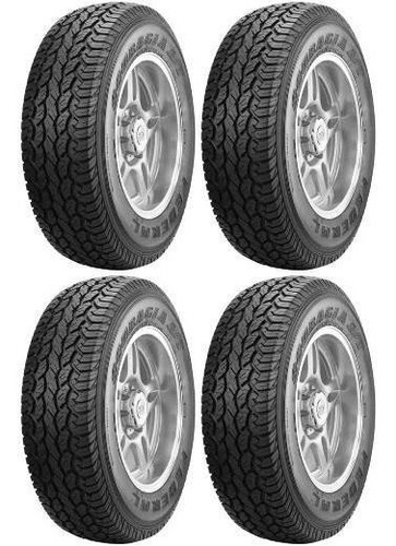 Combo 4 Llantas Federal 265/70 R17 Couragia A/t