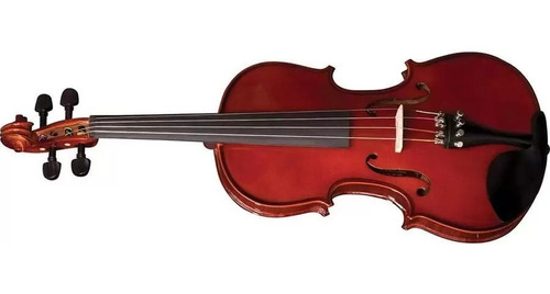 Violino Eagle Montado Em Ébano Ve144 + Estojo + Arco + Breu Cor Marrom-claro