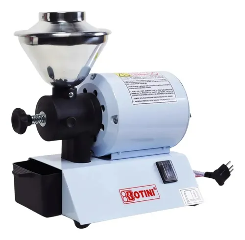 Moinho Moedor De Café E Temperos Elétrico B55 - Botini Cor Branco