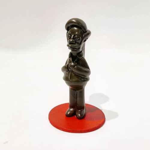 Apu De Chocolate Con Base Los Simpsons - Cinetiquetas