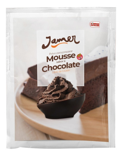 Mousse Chocolate Jamer Polvo 1 Kg Sin Tacc - Ciudad Cotillón