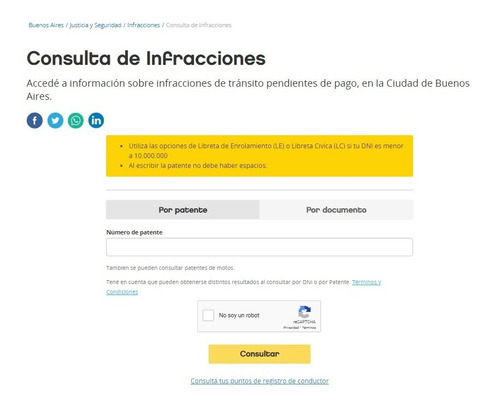 Imagen 5 de 5 de Informes Y Resolucion De Infracciones / Multas De Transito