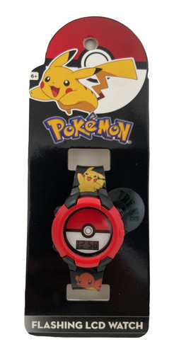 Reloj Pulsera Pokemon Pikachu Watch Con Luces