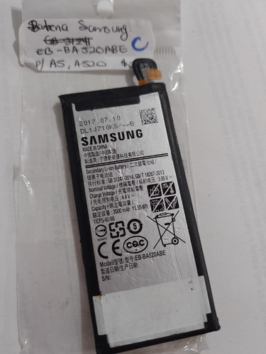 Bateria Samsung Mod.eb-ba520abe Para A5,a520