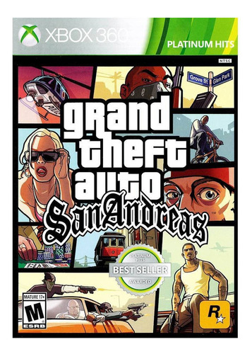 Videojuego Grand Theft Auto San Andreas Xbox 360 Y Series X (Usado)