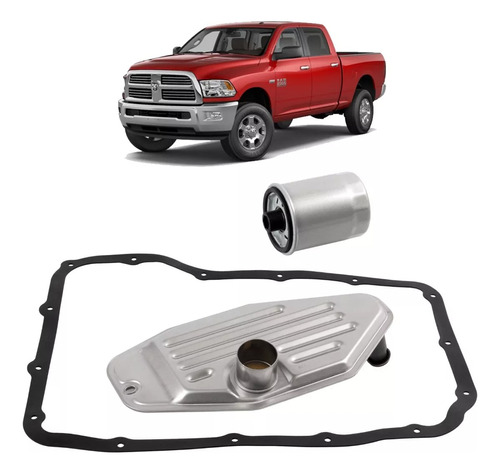 Kit Filtro Junta Carter Câmbio Dodge Ram 2500 6.7