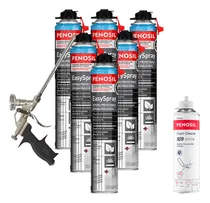 Comprar Kit X 6 Espumas Poliuretano Proyectable, Pistola + Limpiador