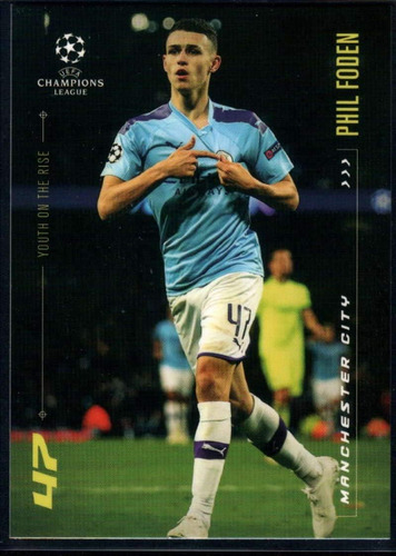 2020 Topps Lionel Messi Soccer Phil Foden Manchester City Se