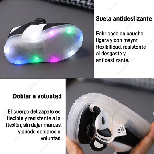 Zapatos De Tenis Deportivos Transpirables Para Niños Con Luz
