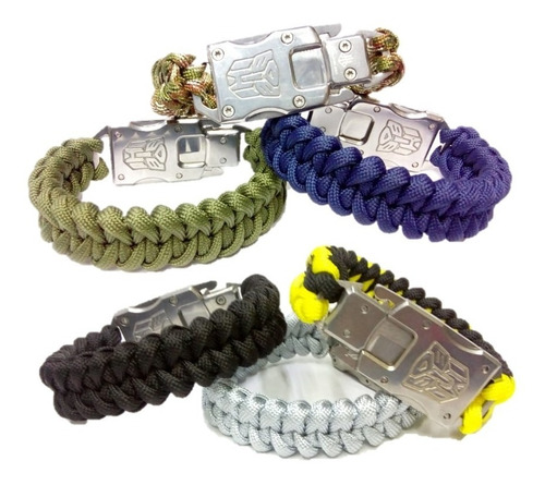 Envio Gratis Pulsera Paracord Supervivencia Transformer Xto