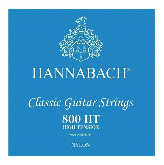 Hannabach Cuerdas para guitarra clásica Serie 800 High Tension cuerda suelta E6/Mi6 
