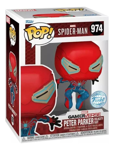 Funko Pop! Spider Man 2 - Peter Parker Velocity Suit Se #974