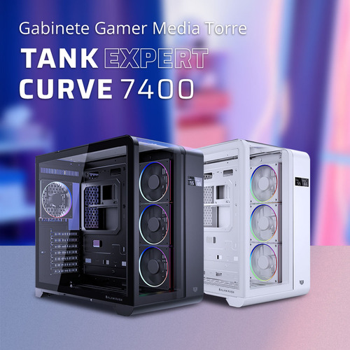 Gabinete Gamer Media Torre Tank Expert Curve 7400 Legend