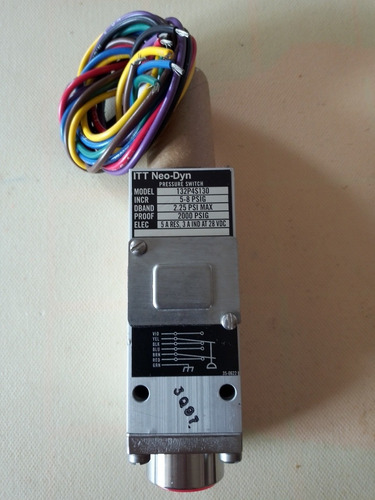 Itt Neo Dyn Switch De Presion Modelo 132p4s130