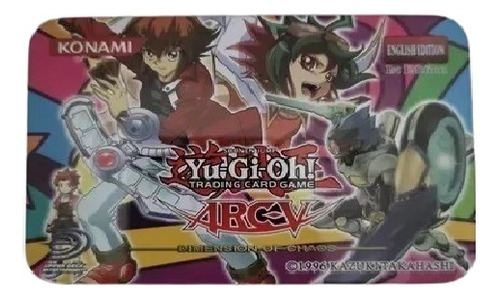 Yugioh Yu-gi-oh Maso Juego De Cartas En Lata 40pcs En Ingles