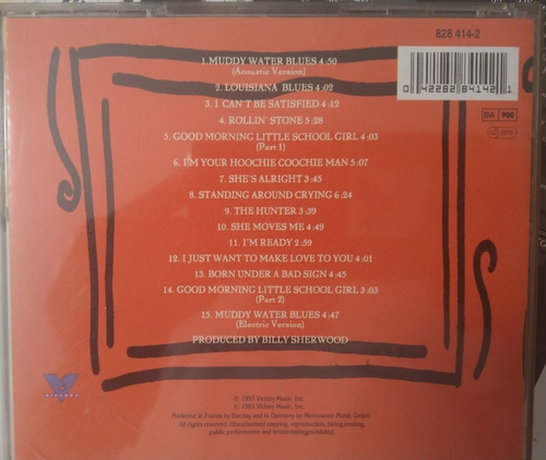 Paul Rodgers Muddy Waters Blues Cd (Usado)