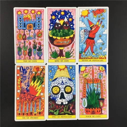 Cartas De Tarot- Tarot De Fuego