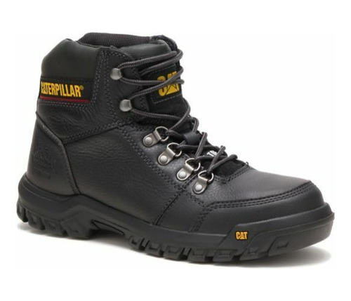 Botas De Seguridad Caterpillar P90800 Outline Black B/manga