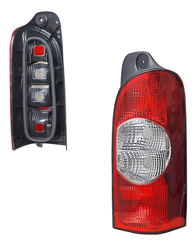 Optica Trasera P/ Renault Master 2007 08 2009 2010 2011 2012 Derecho/pasajero Rojo