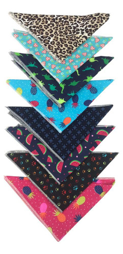 Bandana Pet 15 Unidades P M G Estampas Sortidas Macho Fêmea