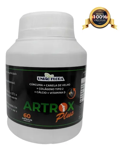 Artrox Plus 60 cápsulas para artritis y artrosis con colágeno tipo 2 ...