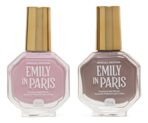 Kit De Maquillaje Emily In Paris: Sombras + Labiales + Esmal