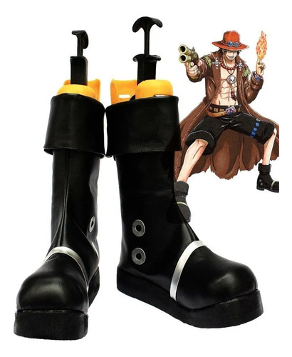 Botas De Cosplay Portgas D Ace De One Piece