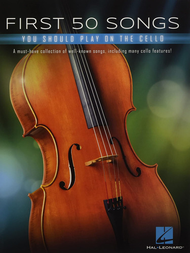 Libro: First 50 Songs You Should Play On Cello: A Must-have