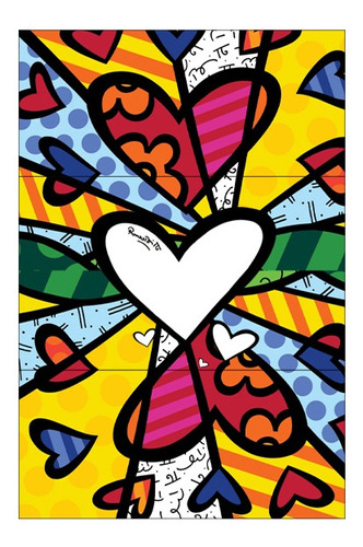 Quadros Decorativos Vertical Romero Brito