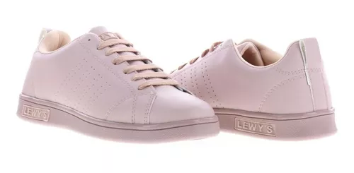 Tenis Sneakers Mujer Dama Casuales Rosa Claro