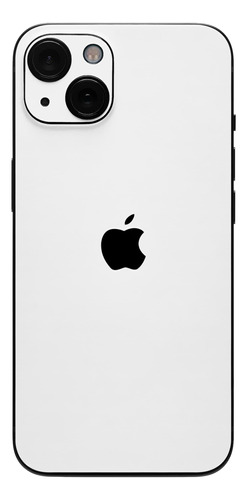 Skin Vinil Autoadherible Blanco Mate Para iPhone 14 Plus