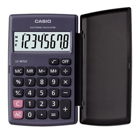 Calculadora Casio De Bolsillo Lc-401lv