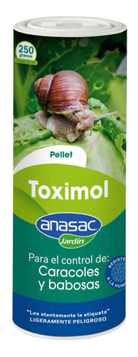 Toximol Pellet Para El Control De Caracoles Y Babosas 250 Gr