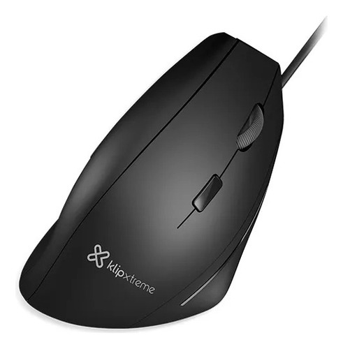Mouse Klip Xtreme Krest, Ultra Ergonómico Vertical, Usb