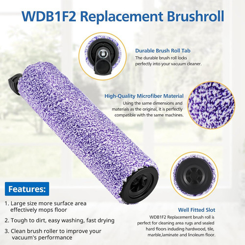 Paquete De Cepillo Y Filtro De Repuesto Wdb1f2 Para Hydrovac
