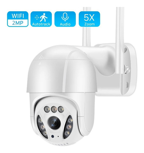 Smart Ip Wifi Cámara De Seguridad Icsee Full Hd Domo