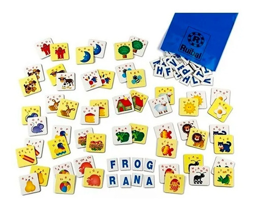 Juego De Mesa Descubriendo Palabras Ruibal Ingles Español
