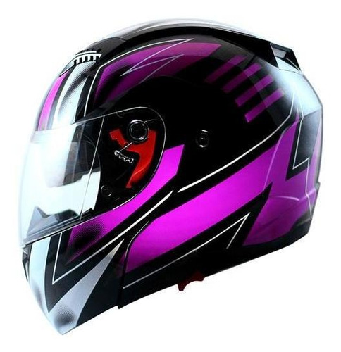 Cascos integrales de Moto de carreras para hombre y mujer, cascos de cara  abierta, aprobado por DOT, con visera antivaho - AliExpress