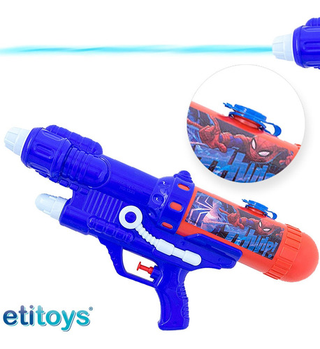Brinquedo Pistola Arma D'agua Lança Atira Água