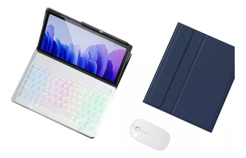 Funda, Teclado Y Ratón Para Lenovo Tab M10hd Tb-x306x/f Ñ