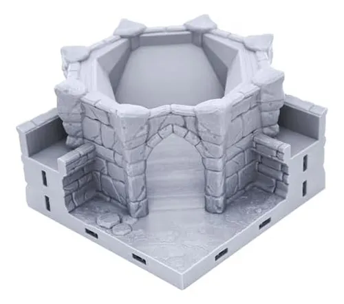 Endertoys Dice Arena De Makers Anvil, Paisajes De Rol De Mes