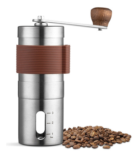 Molinillo De Café Para Uso Y Camping Inoxidable Con Grind &