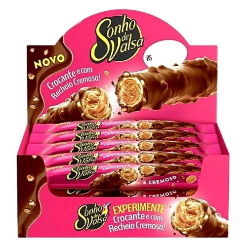 Wafer Chocolate S . Valsa (15x25g)375g C/3 - Caixas