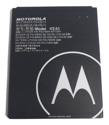 Bateria Motorola E6 Ke40 Nueva Original Y Con Garantia 