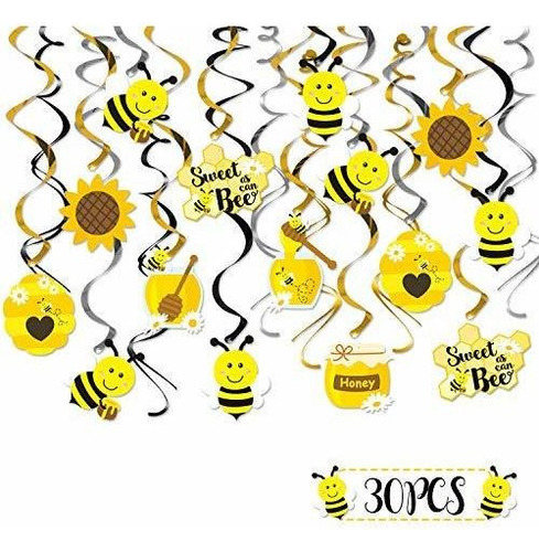 Faisichocalato Honey Bumble Bee Colgando Remolino Decoracion